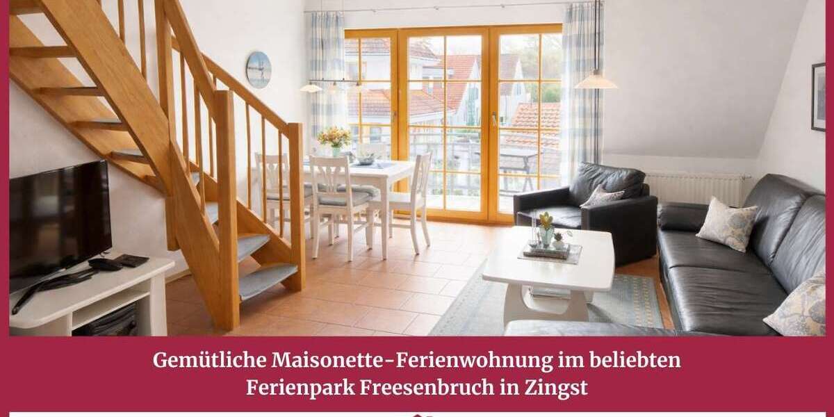 Etagenwohnung Zingst - 3 Zimmer, 65 m&sup2;, 219.000&euro; | Angebot:27327503