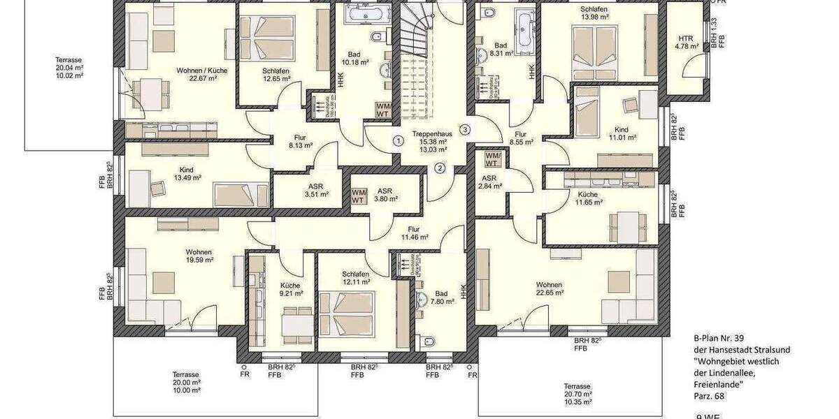 Grundstück Stralsund Grünhufe - 237.310&euro; | Angebot:25845352
