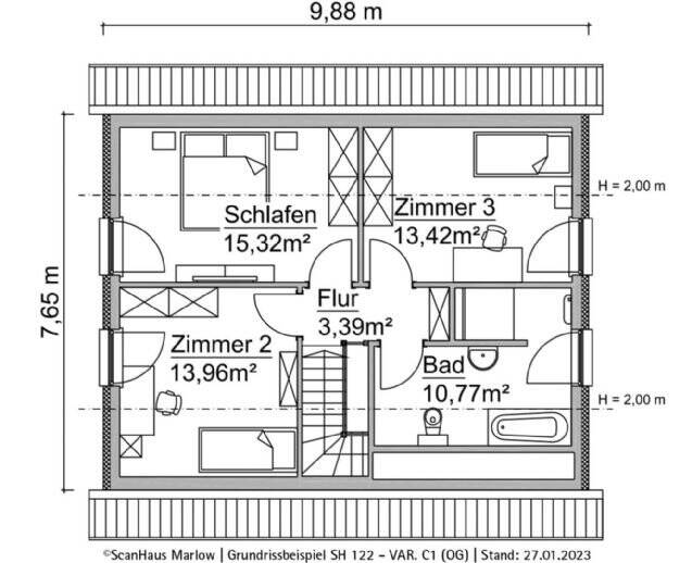 Einfamilienhaus Velgast - 5 Zimmer, 119 m&sup2;, 367.649&euro; | Angebot:25671862