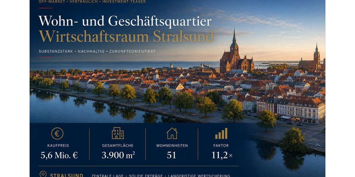 Einfamilienhaus Stralsund Langendorfer Berg - 160 Zimmer, 3.900 m&sup2;, 5.590.000&euro; | Angebot:27070757
