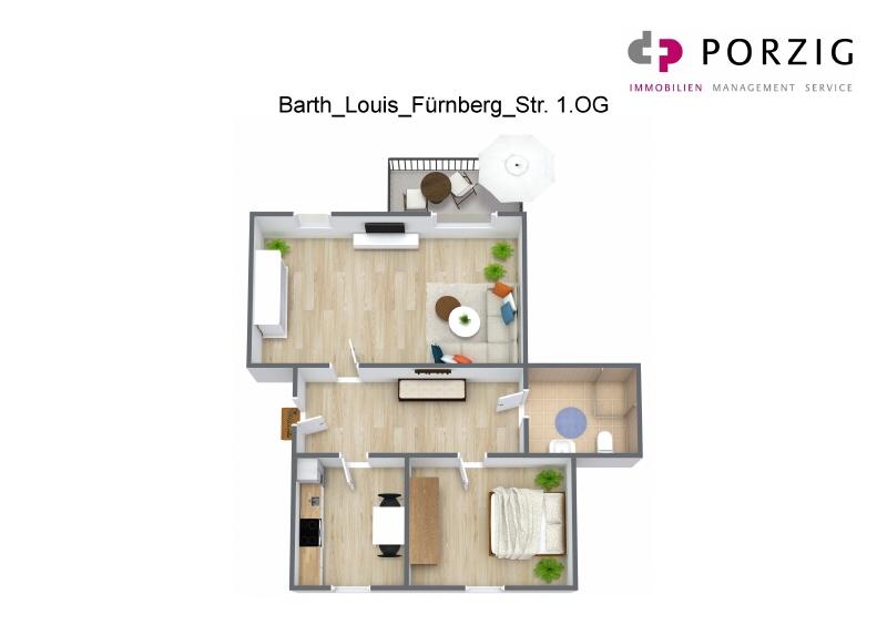 Etagenwohnung Barth - 2 Zimmer, 94 m&sup2;, 755&euro; | Angebot:21528903