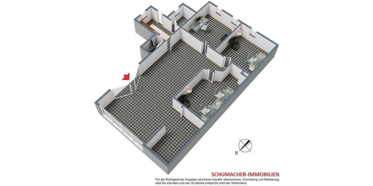 Gewerbeobjekt Richtenberg - 5 Zimmer, 116 m&sup2;, 720&euro; | Angebot:25701024