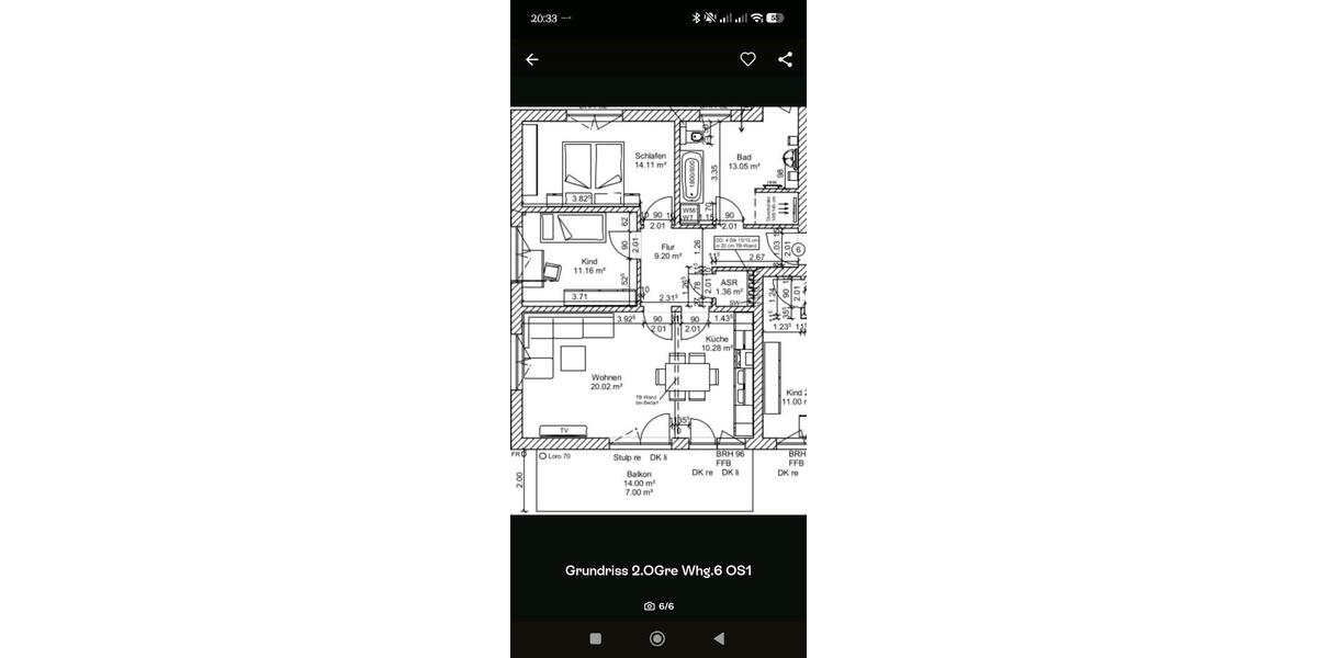 Etagenwohnung Stralsund Langendorfer Berg - 3 Zimmer, 86 m&sup2;, 1.492&euro; | Angebot:25982562