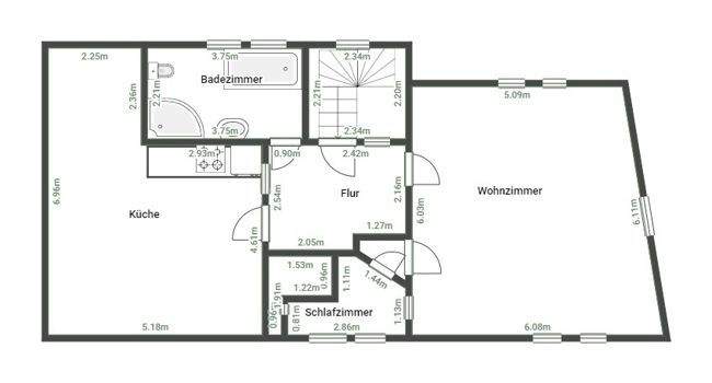 Etagenwohnung Stralsund Altstadt - 3 Zimmer, 110 m&sup2;, 1.350&euro; | Angebot:25734870