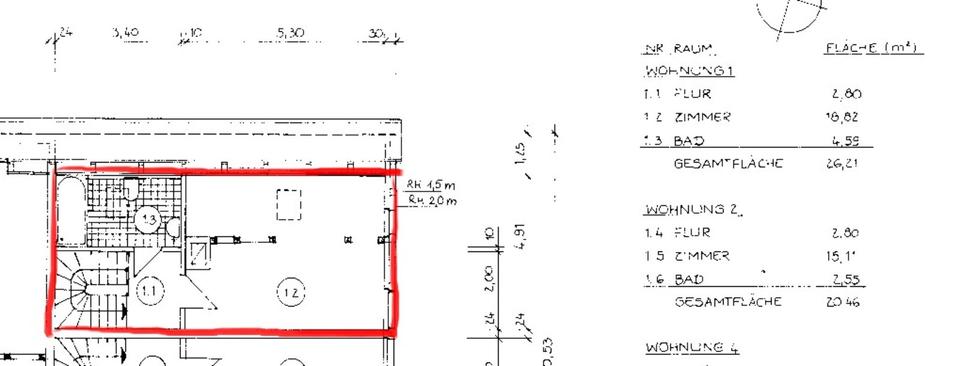 Maisonettenwohnung Stralsund - 2 Zimmer, 65 m&sup2;, 600&euro; | Angebot:25810312