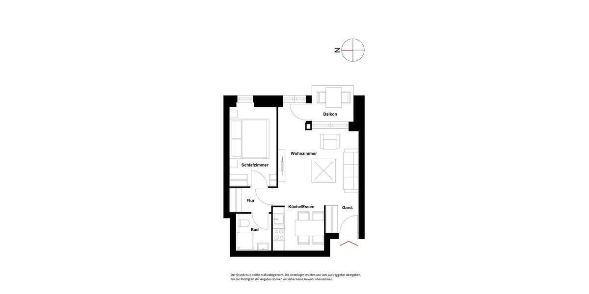 Etagenwohnung Ostseeheilbad Zingst Zingst - 2 Zimmer, 55 m&sup2;, 195.000&euro; | Angebot:25701493