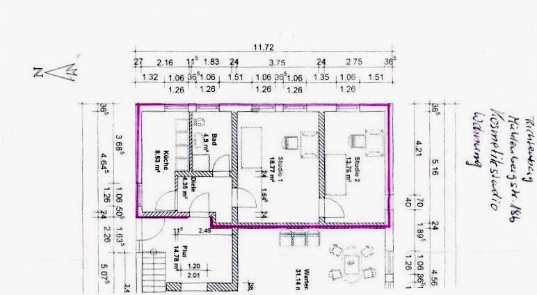 Erdgeschoßwohnung Franzburg - 2 Zimmer, 50 m&sup2;, 350&euro; | Angebot:25968320