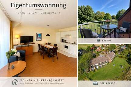 Wohnung Bergen auf Rügen / Stedar Stedar - 3 Zimmer, 51 m&sup2;, 134.900&euro; | Angebot:23801339