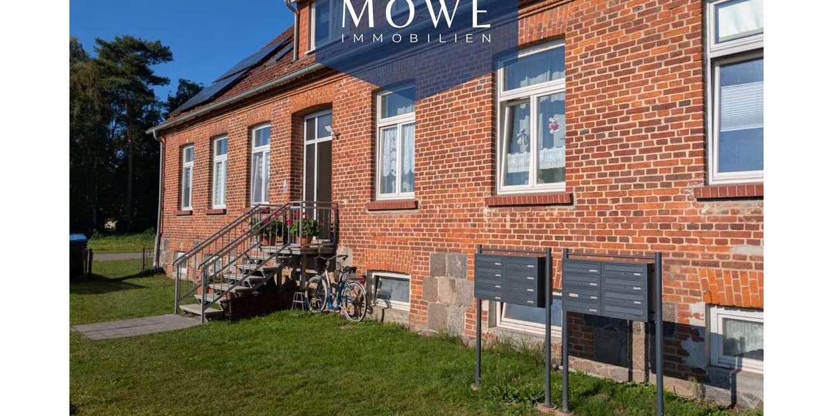 Etagenwohnung Schlemmin - 2 Zimmer, 33 m&sup2;, 330&euro; | Angebot:25870766