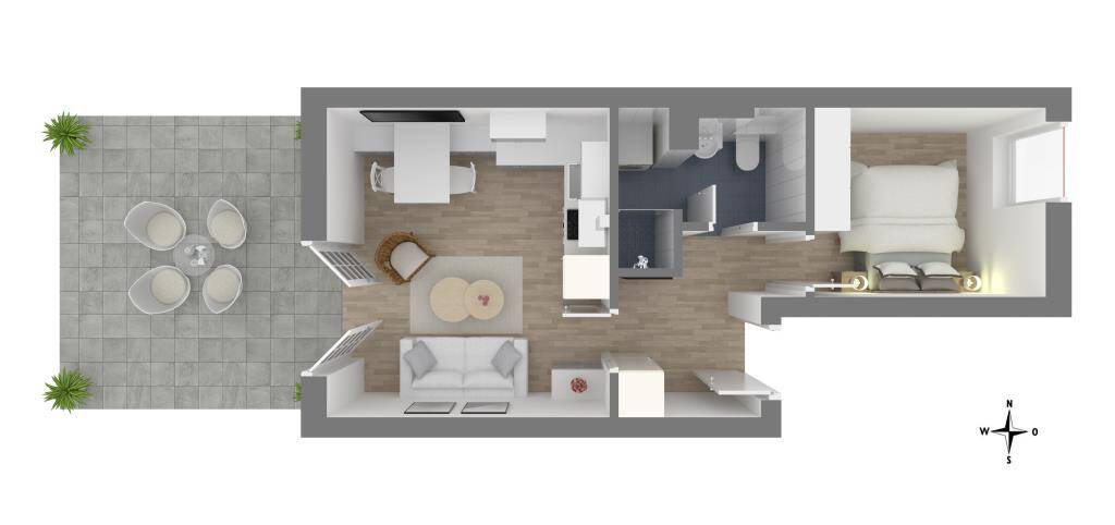 Etagenwohnung Zingst - 2 Zimmer, 40 m&sup2;, 269.000&euro; | Angebot:25998862