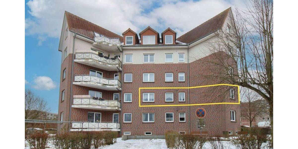 Etagenwohnung Bergen auf Rügen Bergen - 4 Zimmer, 104 m&sup2;, 215.000&euro; | Angebot:25939368