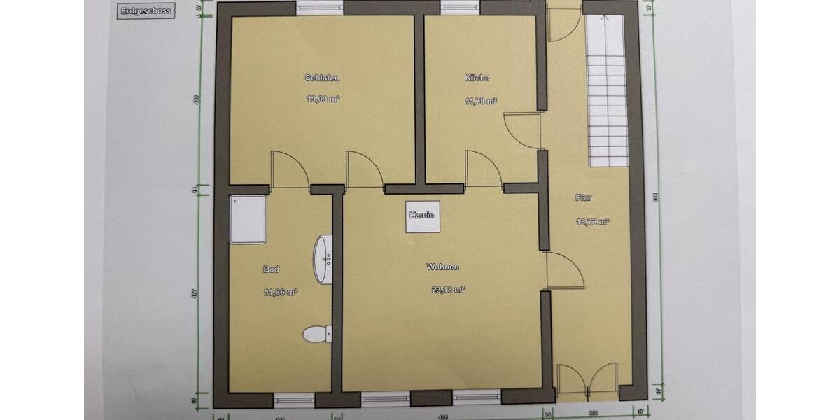 Erdgeschoßwohnung Barth - 2 Zimmer, 66 m&sup2;, 850&euro; | Angebot:25919773