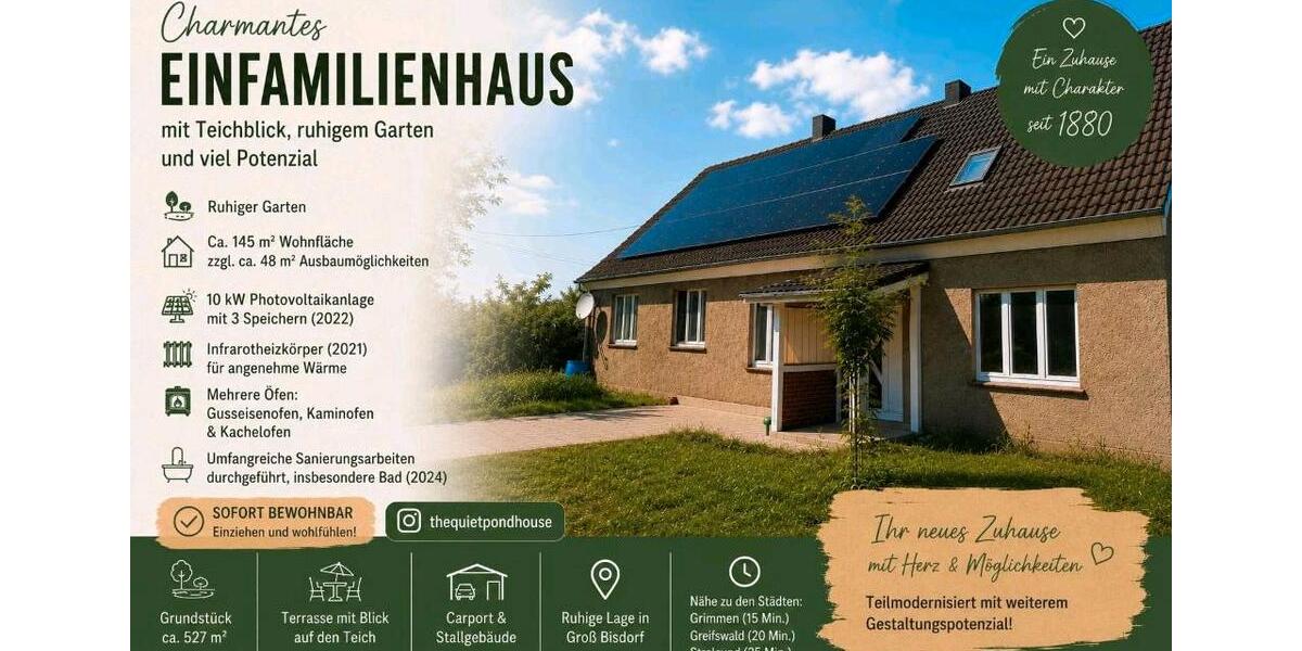 Einfamilienhaus Süderholz - 5 Zimmer, 145 m&sup2;, 149.900&euro; | Angebot:26888146
