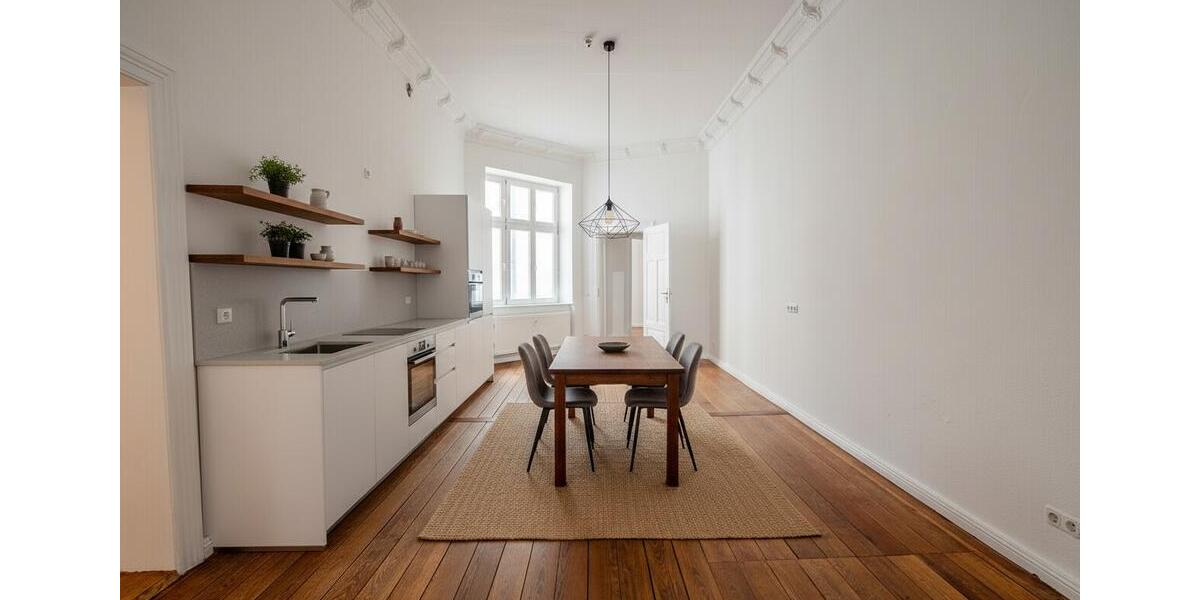 Etagenwohnung Stralsund - 5 Zimmer, 142 m&sup2;, 1.495&euro; | Angebot:24795712