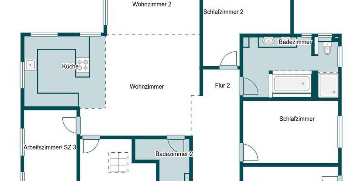 Bungalow Süderholz Kandelin - 5 Zimmer, 154 m&sup2;, 579.000&euro; | Angebot:25958071