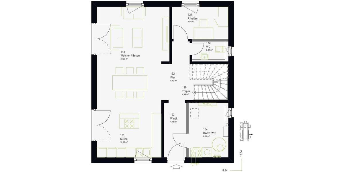 Einfamilienhaus Neuenkirchen - 5 Zimmer, 145 m&sup2;, 415.000&euro; | Angebot:26787801