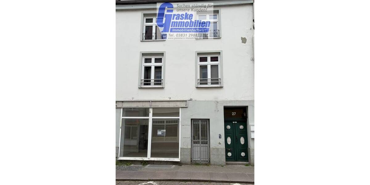 Gewerbeobjekt Stralsund Altstadt - 2 Zimmer, 600&euro; | Angebot:26695200