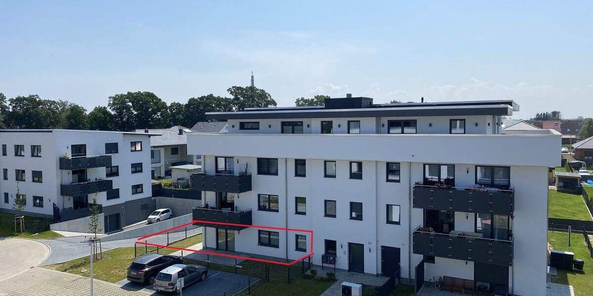 Terrassenwohnung Stralsund Andershof - 2 Zimmer, 76 m&sup2;, 1.064&euro; | Angebot:26092128