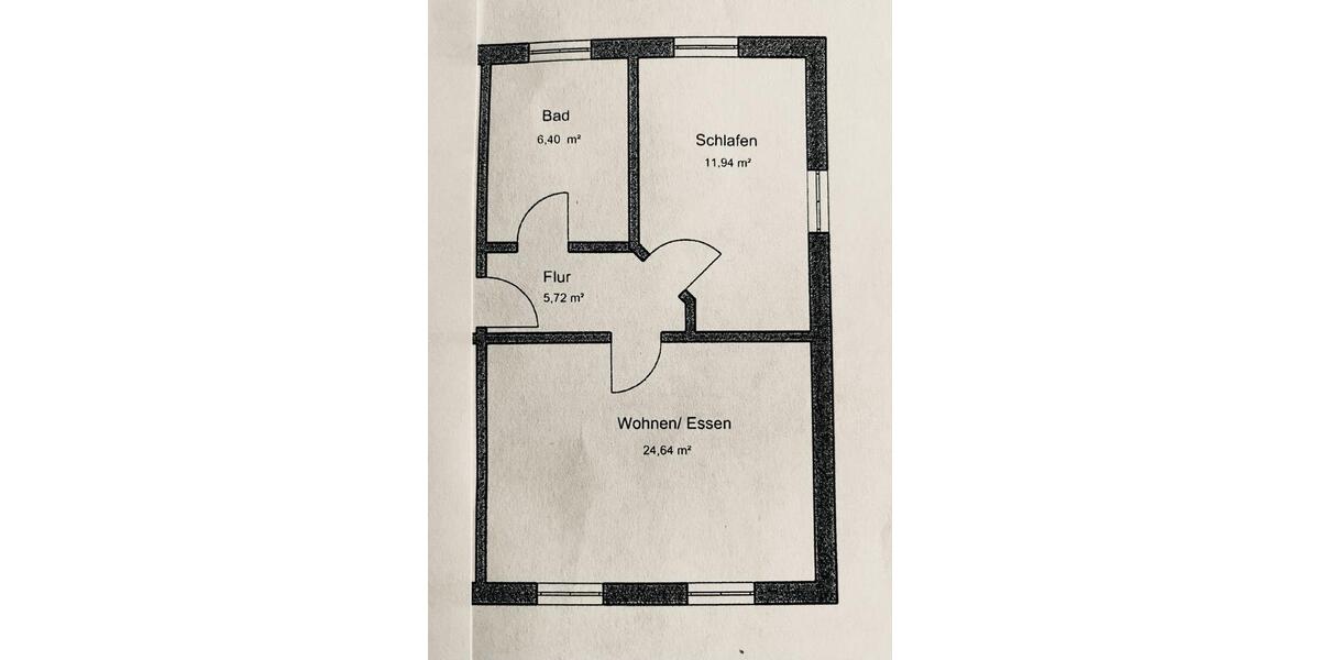 Etagenwohnung Putbus - 2 Zimmer, 49 m&sup2;, 490&euro; | Angebot:26074085