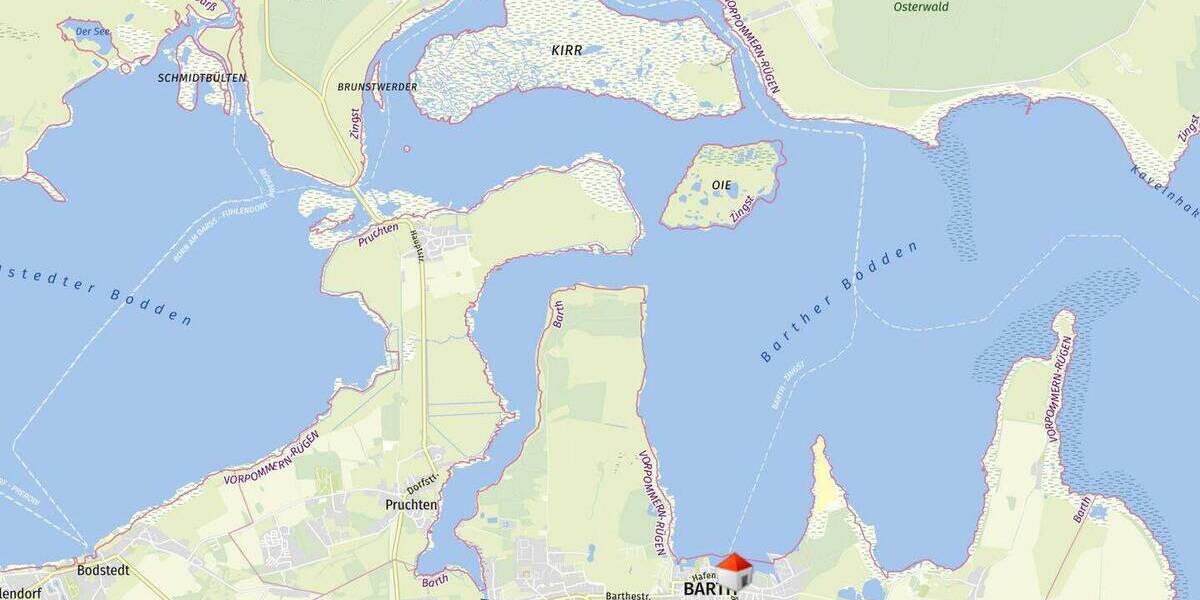 Etagenwohnung Barth Klosterkoppel - 3 Zimmer, 60 m&sup2;, 165.000&euro; | Angebot:25821266