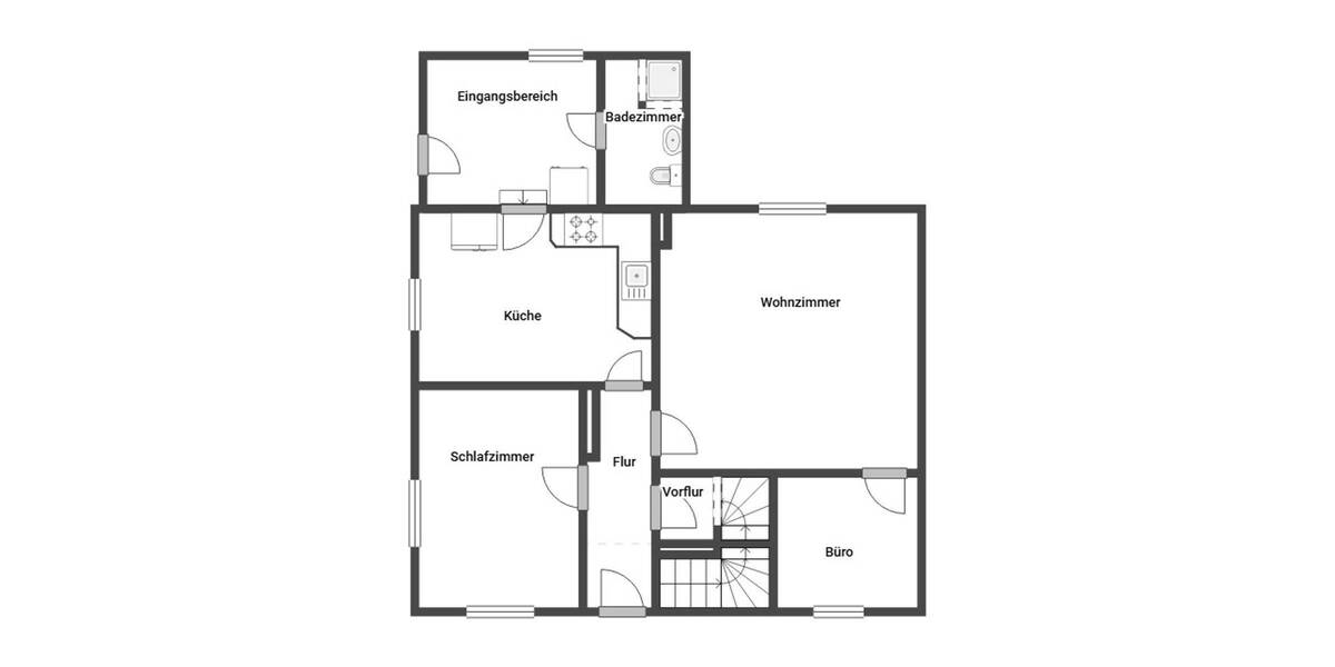 Einfamilienhaus Bergen auf Rügen Bergen - 5 Zimmer, 118 m&sup2;, 220.000&euro; | Angebot:26142806
