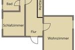 Etagenwohnung Putbus - 2 Zimmer, 35 m&sup2;, 520&euro; | Angebot:26130181