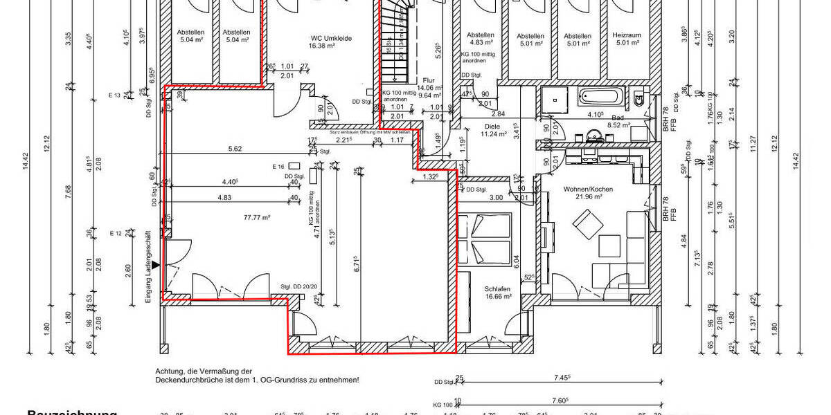 Gewerbeobjekt Stralsund Tribseer - 3 Zimmer, 110 m&sup2;, 1.100&euro; | Angebot:26656941