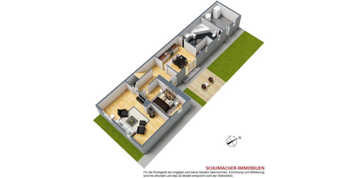 Doppelhaushälfte Garz / Rügen Garz - 4 Zimmer, 105 m&sup2;, 195.000&euro; | Angebot:25701039