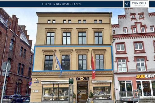Etagenwohnung Stralsund - 3 Zimmer, 112 m&sup2;, 1.123&euro; | Angebot:24522381