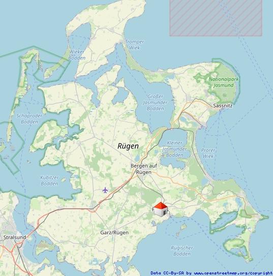 Etagenwohnung Putbus - 2 Zimmer, 61 m&sup2;, 607&euro; | Angebot:25428379