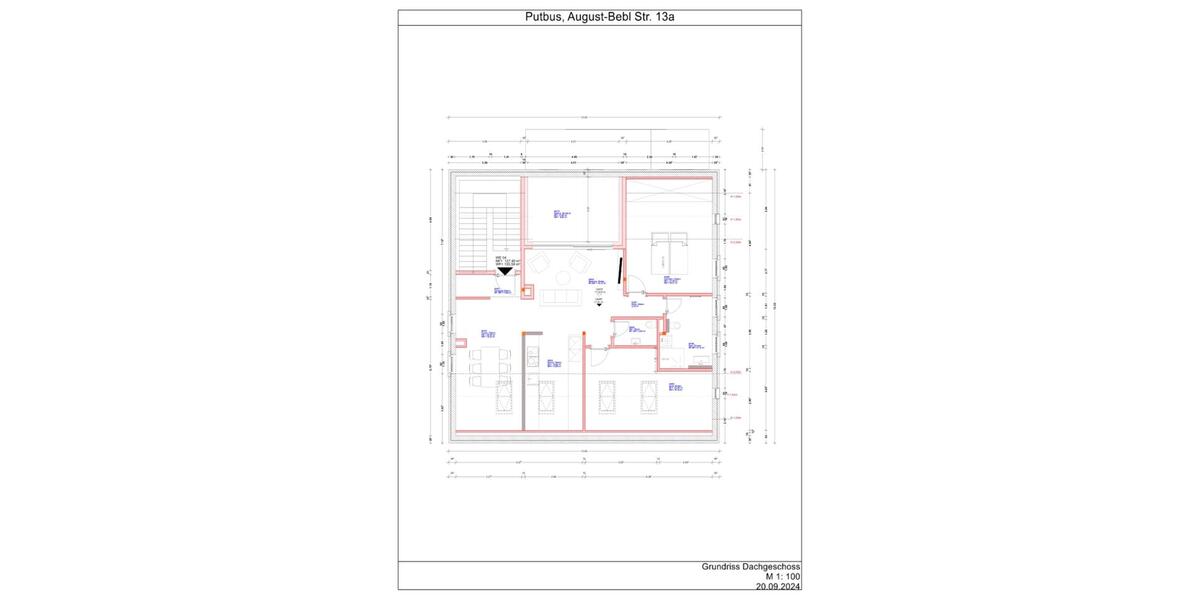 Dachgeschoßwohnung Putbus - 3 Zimmer, 104 m&sup2;, 1.250&euro; | Angebot:23246235