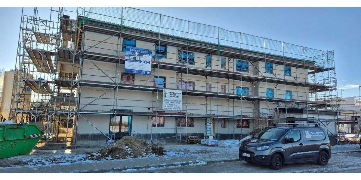 Etagenwohnung Stralsund Tribseer - 3 Zimmer, 75 m&sup2;, 1.050&euro; | Angebot:25957269