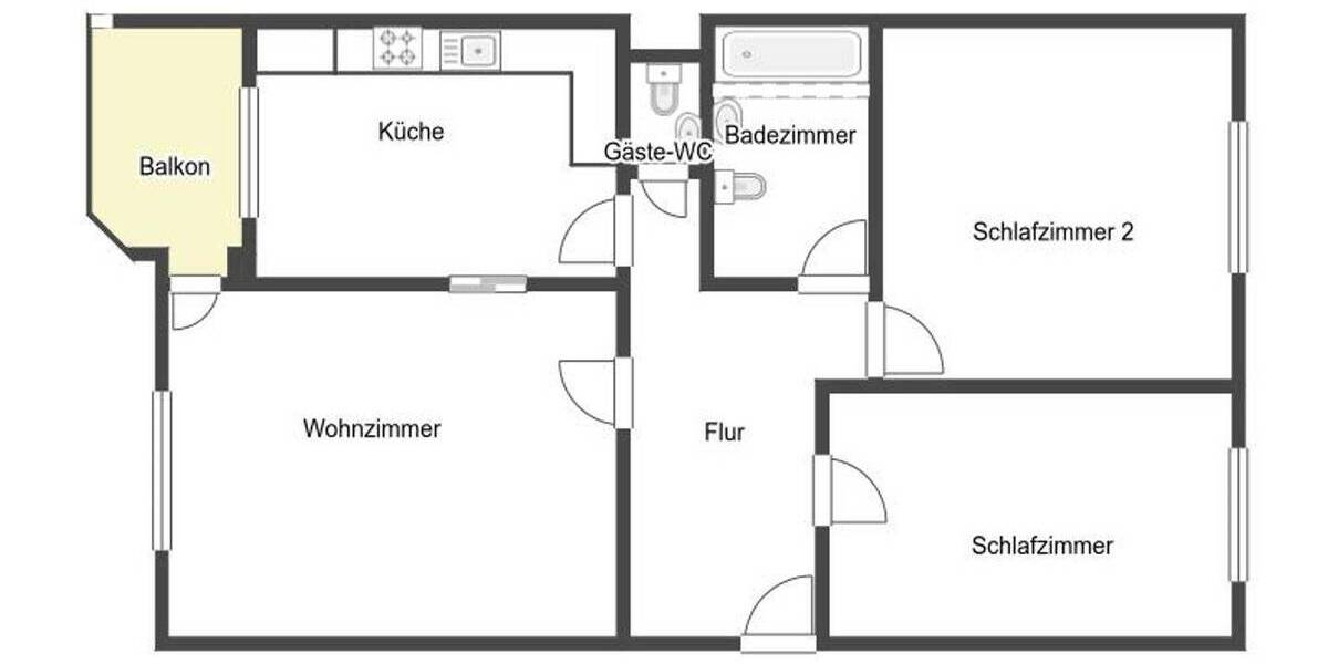 Einfamilienhaus Stralsund Grünthal-Viermorgen - 3 Zimmer, 149.000&euro; | Angebot:26789158