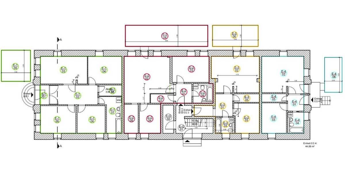 Mehrfamilienhaus, Wohnhaus Kramerhof Groß Kedingshagen - 2 Zimmer, 586 m&sup2;, 749.000&euro; | Angebot:26542848