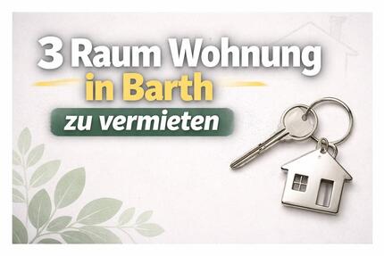 Wohnung Barth - 3 Zimmer, 74 m&sup2;, 850&euro; | Angebot:25919772