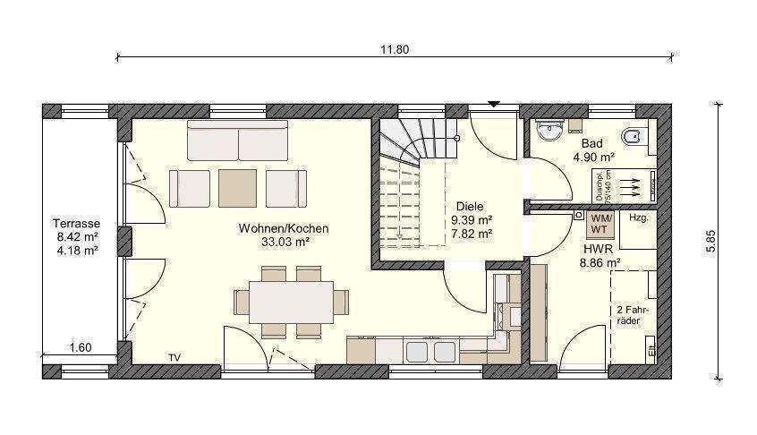 Einfamilienhaus Zingst - 4 Zimmer, 107 m&sup2;, 738.350&euro; | Angebot:26683780
