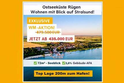 Wohnung Altefähr - 3 Zimmer, 72 m&sup2;, 435.000&euro; | Angebot:26809696