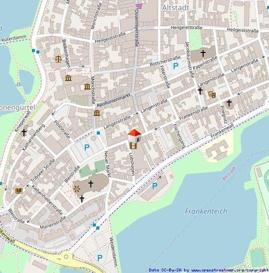 Etagenwohnung Stralsund Altstadt - 3 Zimmer, 110 m&sup2;, 1.350&euro; | Angebot:25734870