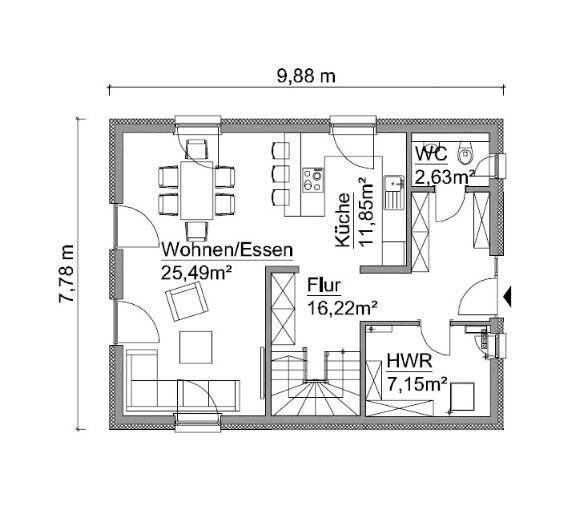 Einfamilienhaus Sundhagen Bremerhagen - 4 Zimmer, 121 m&sup2;, 321.400&euro; | Angebot:25676952