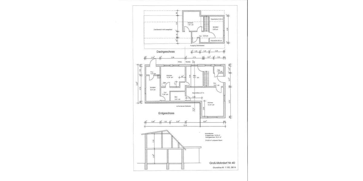 Einfamilienhaus Groß Mohrdorf - 4 Zimmer, 112 m&sup2;, 175.000&euro; | Angebot:25734869