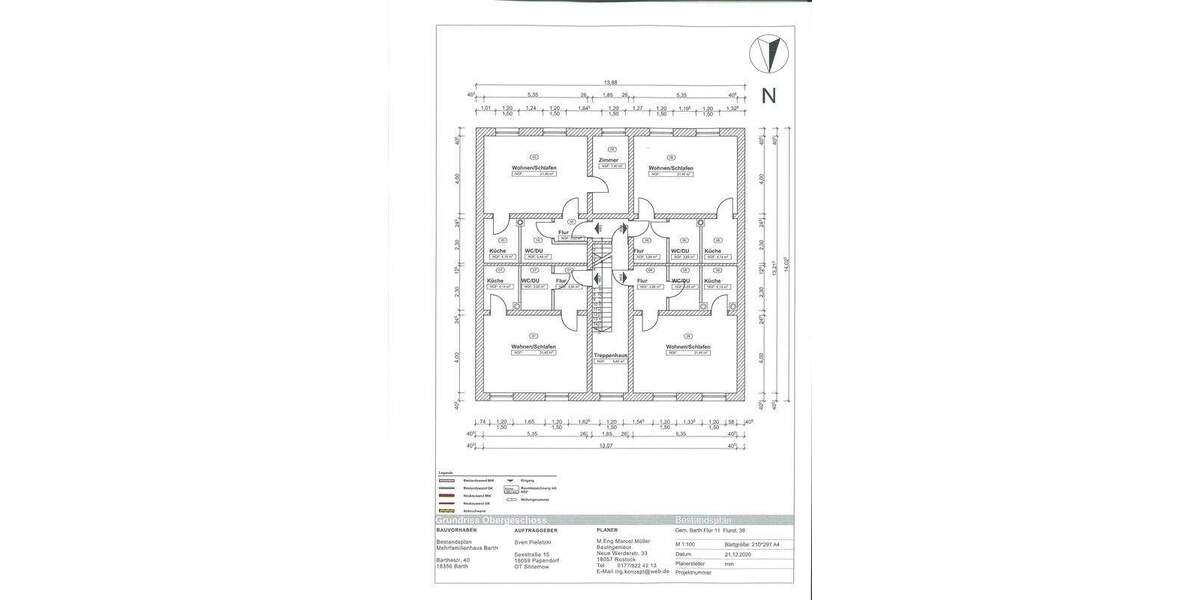 Mehrfamilienhaus, Wohnhaus Barth Siedlung - 460.000&euro; | Angebot:25779773
