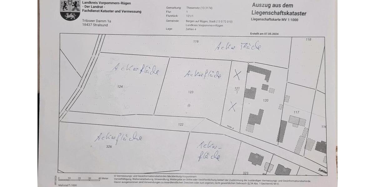 Grundstück Bergen auf Rügen - 110.800&euro; | Angebot:25148925