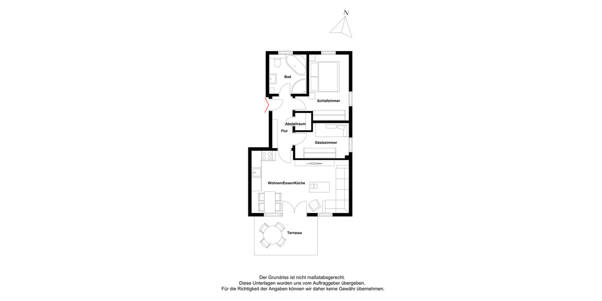 Etagenwohnung Ostseeheilbad Zingst Zingst - 3 Zimmer, 57 m&sup2;, 389.000&euro; | Angebot:25701528