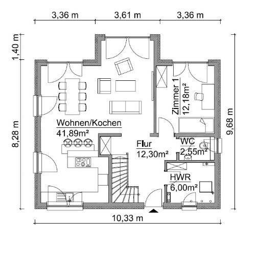 Einfamilienhaus Stralsund Andershof - 5 Zimmer, 144 m&sup2;, 281.090&euro; | Angebot:25732540