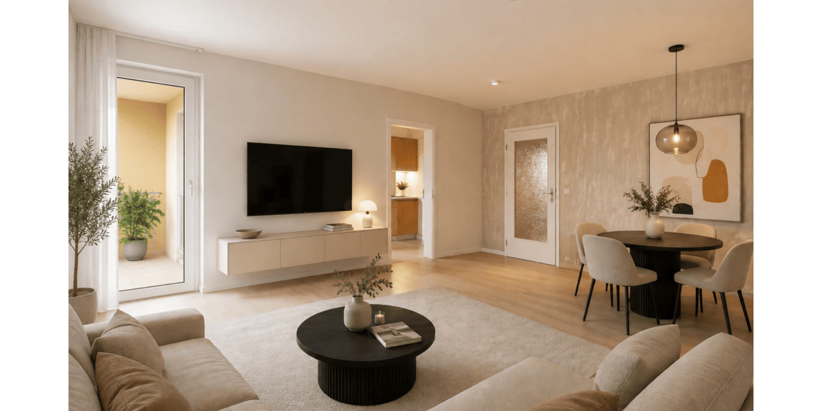 Etagenwohnung Stralsund Grünthal-Viermorgen - 3 Zimmer, 82 m&sup2;, 149.000&euro; | Angebot:26788219